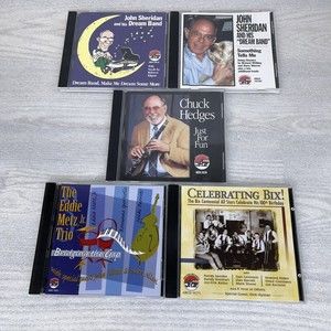 Arbors Jazz CD Lot of 5: Chuck Hedes John Sheridan Eddie Metz Jr Bix Centennial
